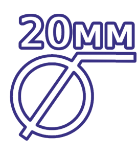 Диаметр 20 мм