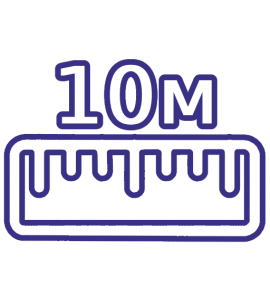 Длина 10 м